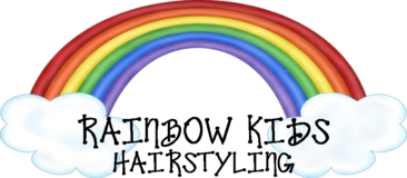 Rainbow Kids Hairstyling Logo